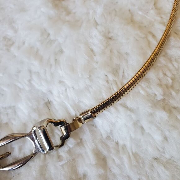 Women's Unbranded Belt Small Gold Tone Vintage‎ - Picture 4 of 5